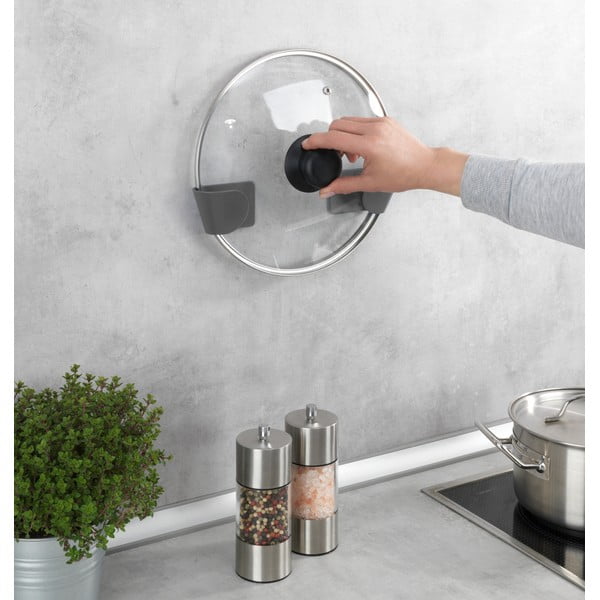 Samolepilna plastična držala za pokrove v kompletu 8 kos - Wenko-image-1