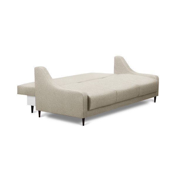 Bež raztegljiv kavč s prostorom za shranjevanje Mazzini Sofas Ancolie, 215 cm-image-2