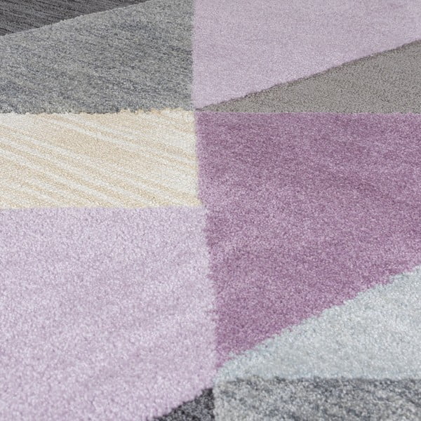 Sivo-vijolična preproga Flair Rugs Icon, 160 x 230 cm-image-2