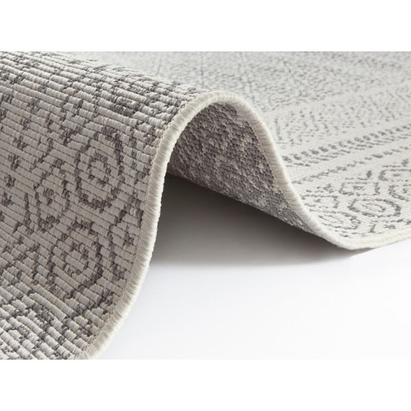 Sivo-bel zunanji tekač Ragami Berlin, 80 x 250 cm-image-2