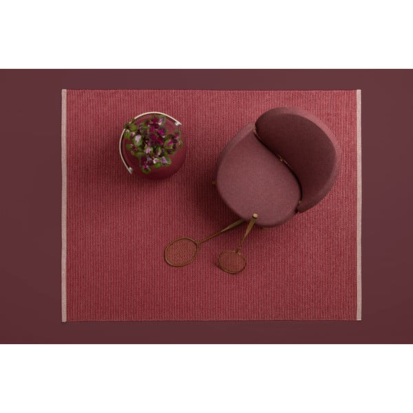 Rdeč zunanji in notranji tekač 70x200 cm Mono Blush – Pappelina-image-1