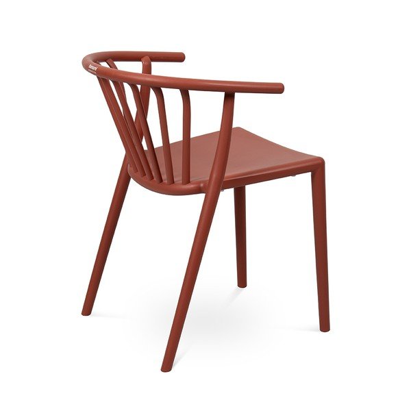 Rjav plastičen vrtni stol Capri – Bonami Essentials-image-4