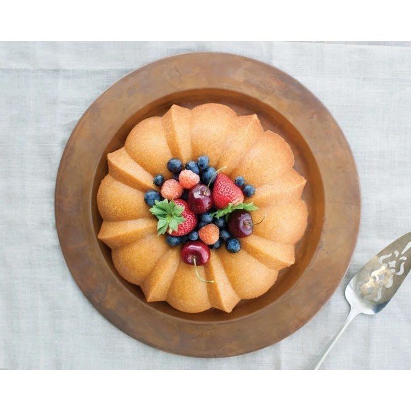 Pekač za kolač v bakreni barvi Nordic Ware Aniversery, 2,8 l-image-1