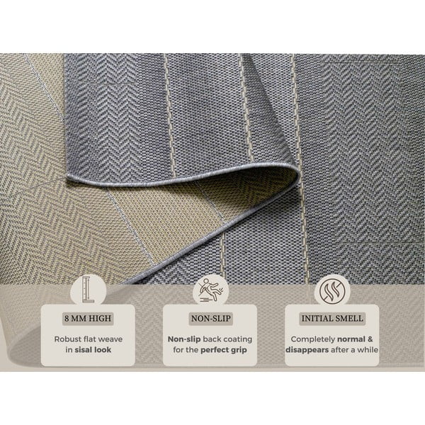 Siva zunanja preproga Hanse Home Sunshine, 80 x 200 cm-image-3