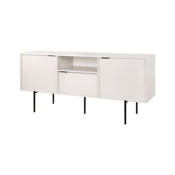 Sivo-bež TV omarica 180x79x50 cm Bau – noo.ma