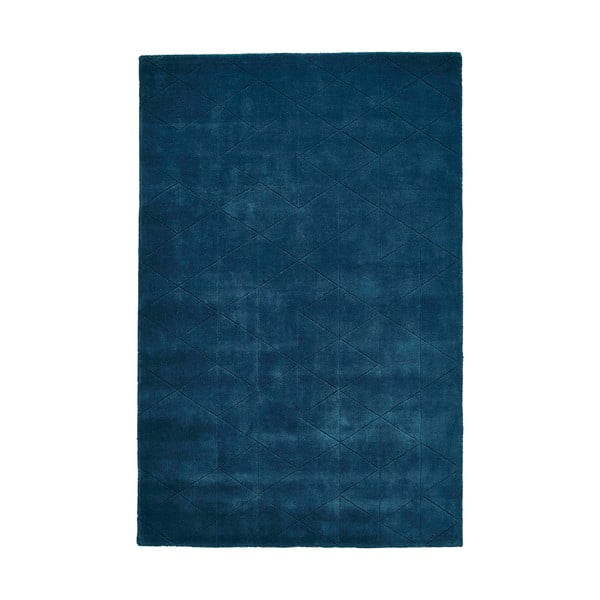 Modra volnena preproga Think Rugs Kasbah, 150 x 230 cm