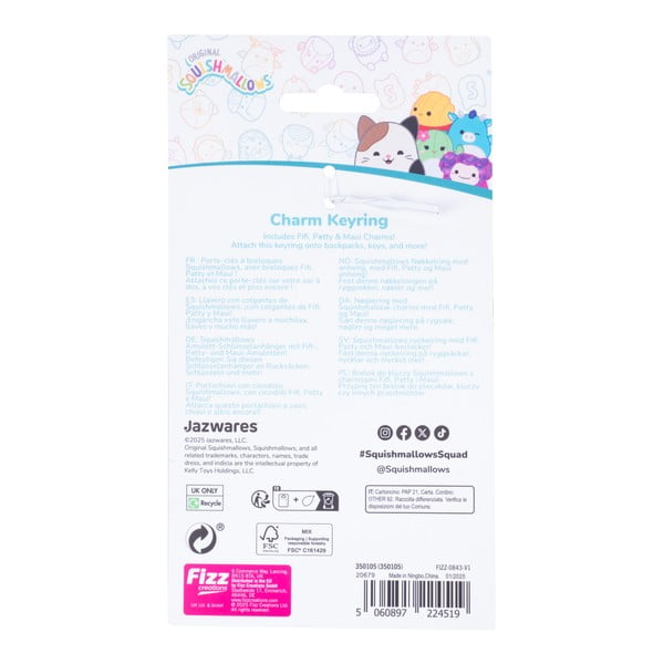 Obesek za ključe Fizz – SQUISHMALLOWS-image-3