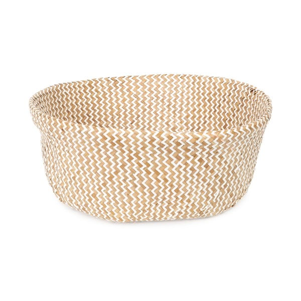 Košara za shranjevanje iz svetle morske trave Compactor Zic Zac, ⌀ 45 cm-image-2