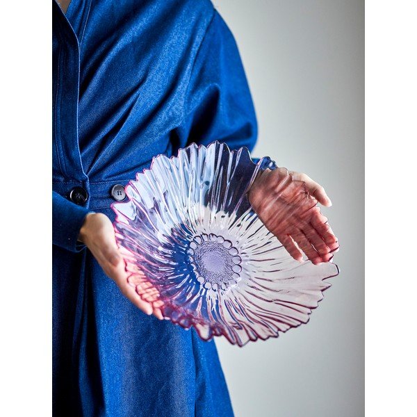 Svetlo rožnata steklena skleda ø 31 cm Mariko – Bloomingville-image-2