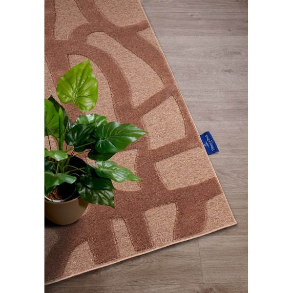 Opečnato oranžna preproga iz recikliranih vlaken 160x230 cm Therese – Villeroy&Boch-image-2