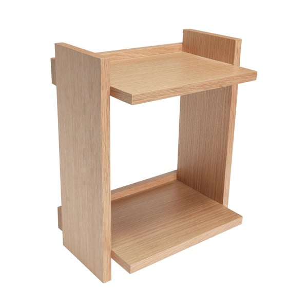 Večnivojska polica v hrastovem dekorju 34 cm Forma – Hübsch-image-2