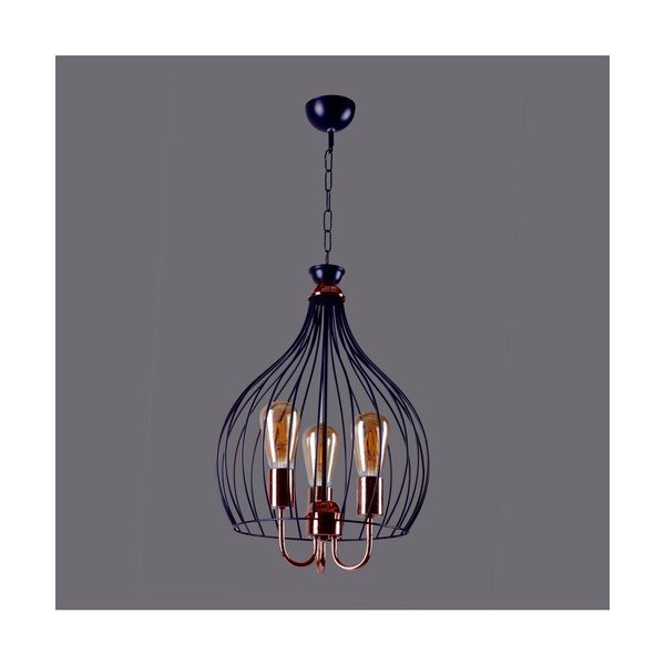 Viseča svetilka Birdcage Black-image-1