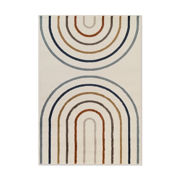 Kremno bela otroška preproga 120x170 cm Double Rainbow – Hanse Home