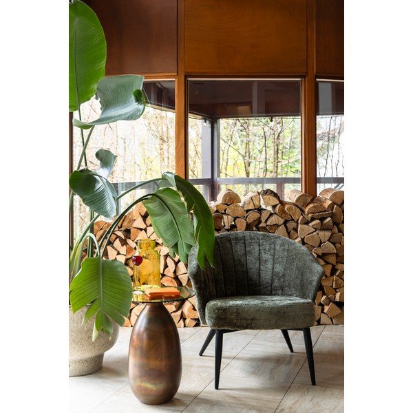 Zelen fotelj Georgia – Dutchbone-image-1