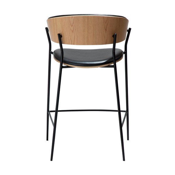 Črn barski stol (višina sedeža 63,5 cm) Crib – DAN-FORM Denmark-image-4