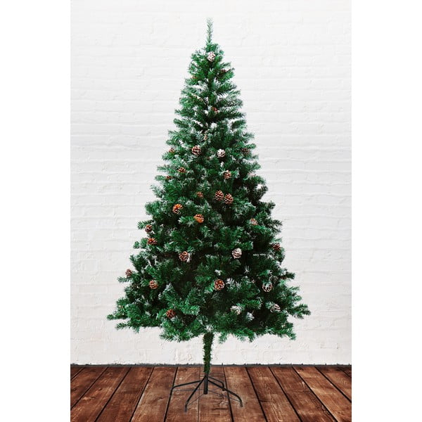 Umetno božično drevo z borovimi storži, višina 1,8 m-image-4