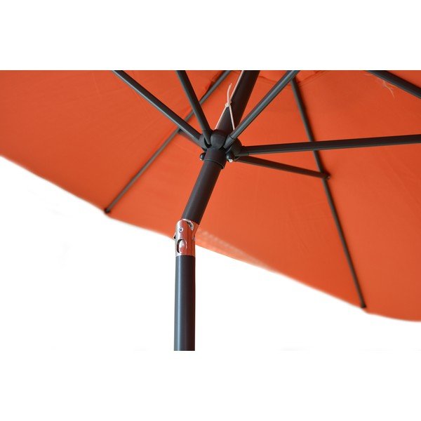 Oranžni senčnik ø 300 cm - Rojaplast-image-1