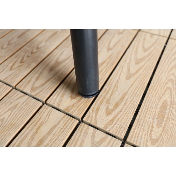 Siv kovinski vrtni fotelj Edinburgh Duo – Rojaplast-image-4