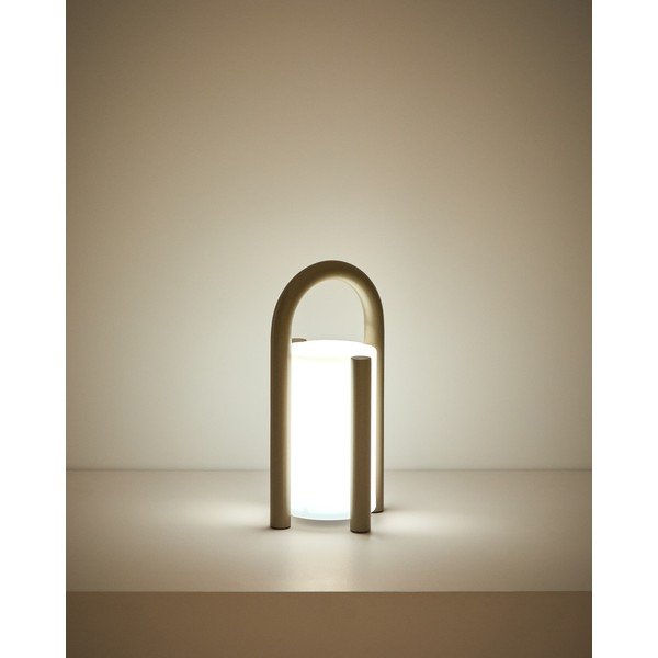 LED prenosljiva zunanja svetilka na USB ø 14 cm Leros – Kave Home-image-2
