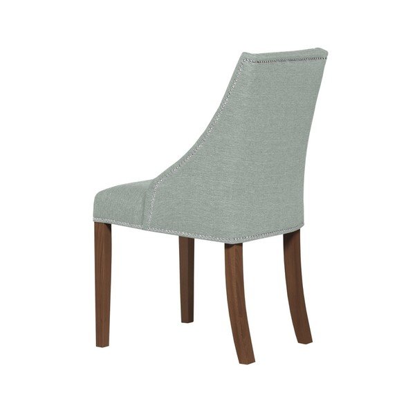 Mint zeleni stol s temno rjavimi bukovimi nogami Ted Lapidus Maison Patchouli-image-2