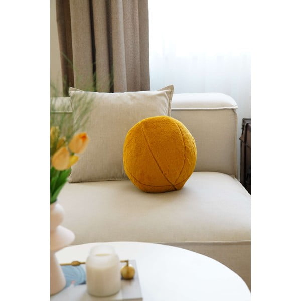 Okrasna blazina iz mikropliša ø 25 cm Top – Mioli Decor-image-2