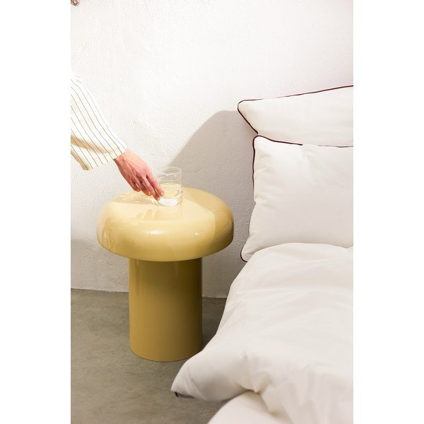 Jeklena okrogla stranska mizica ø 40 cm Miko – noo.ma-image-3