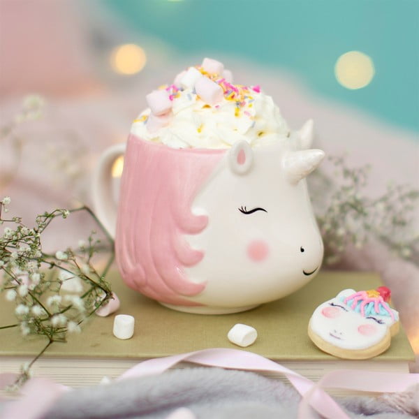 Lonček Sass & Belle Rainbow Unicorn Mug-image-1