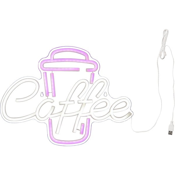 Rožnata LED neon svetilka 5 W Plexy – Star Trading-image-3