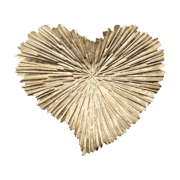 Kovinski dekorativni pladenj 29x25 cm Heart – Mauro Ferretti