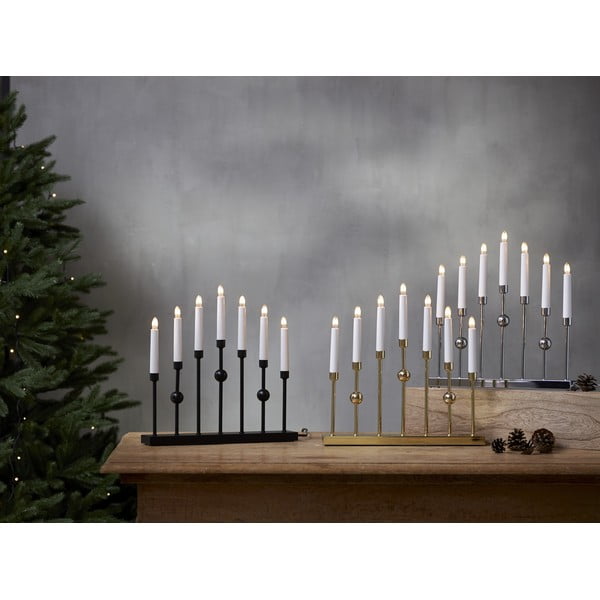 Črna svetlobna dekoracija Gustavo – Star Trading-image-3