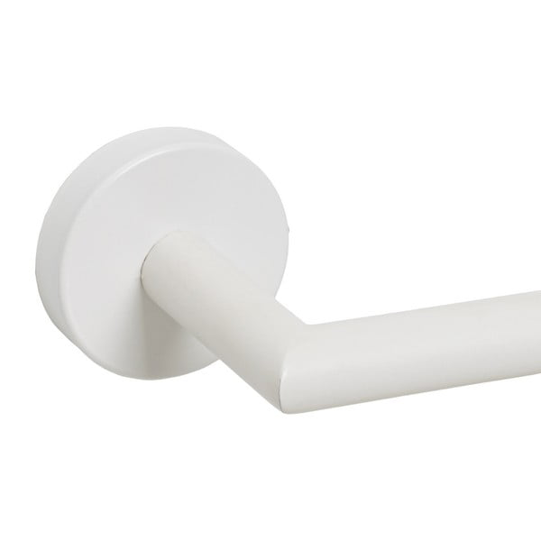 Belo kovinsko stensko držalo za toaletni papir – Casa Selección-image-1