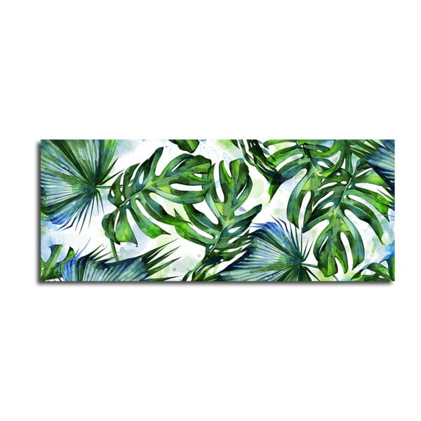 Slika Styler Platno Greenery Tropical, 60 x 150 cm