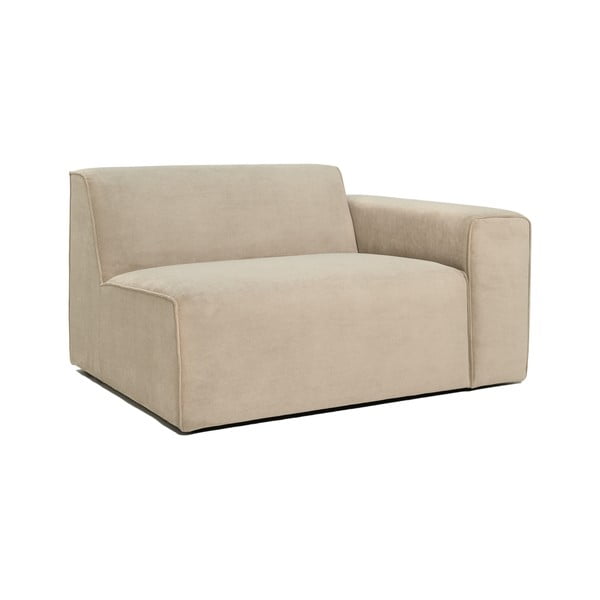 Bež končni modul kavča Scandic Sting, 124 cm, desni kot-image-2