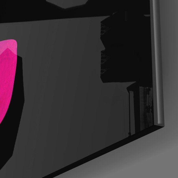 Steklena slika Insigne Fragmented Pink-image-3