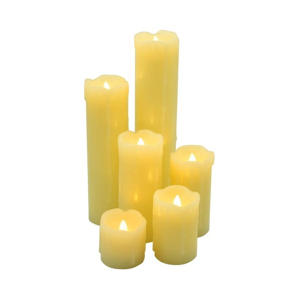 LED sveče v kompletu 6 ks – Hilight