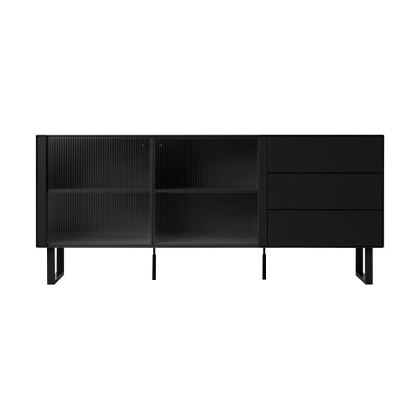 Črna komoda 180x79 cm Edge by Hammel – Hammel Furniture