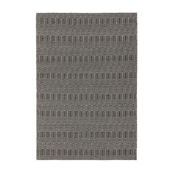 Črna volnena preproga 160x230 cm Sloan – Asiatic Carpets
