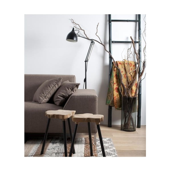 Črna talna svetilka Zuiver Reader-image-1