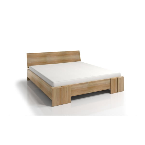 Dvoposteljna postelja iz bukovega lesa s shrambo SKANDICA Vestre Maxi, 140 x 200 cm-image-3
