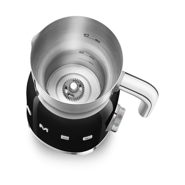 Črn električni penilec za mleko Retro Style – SMEG-image-2