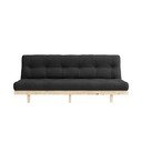 Raztegljiv kavč Karup Design Lean Raw Dark Grey