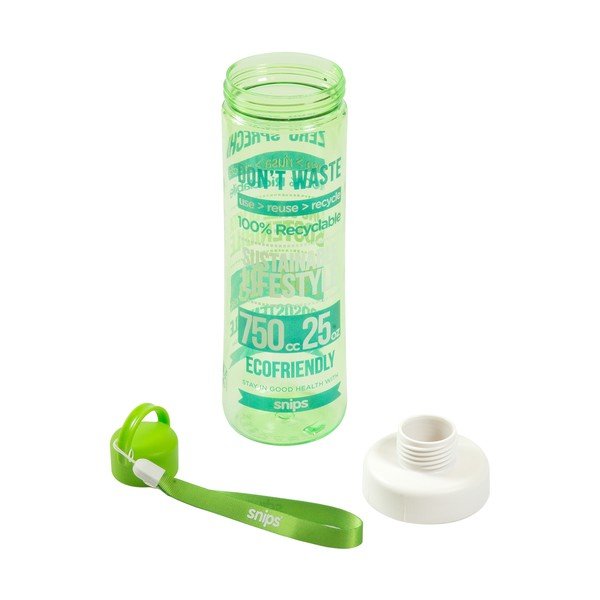 Zelena steklenica za vodo Snips Eco, 750 ml-image-2