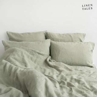 Svetlo zelena lanena posteljnina 135x200 cm – Linen Tales