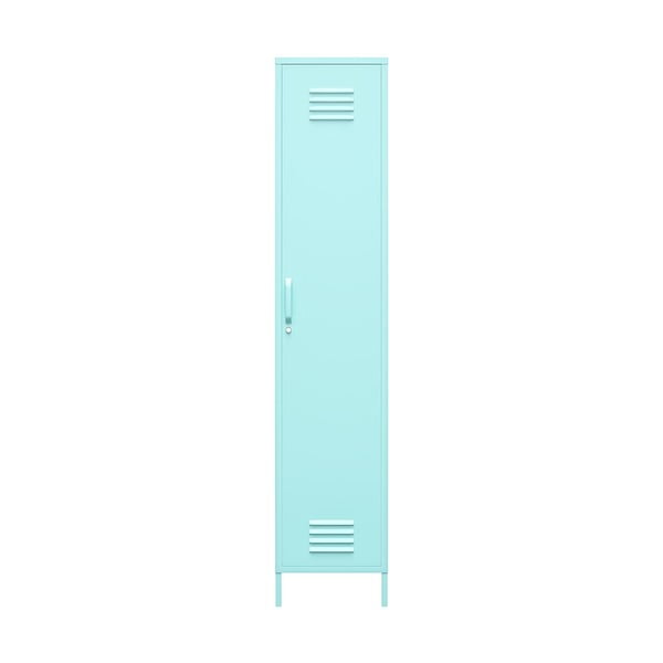 Svetlo modra kovinska omarica 38x185 cm Cache - Novogratz