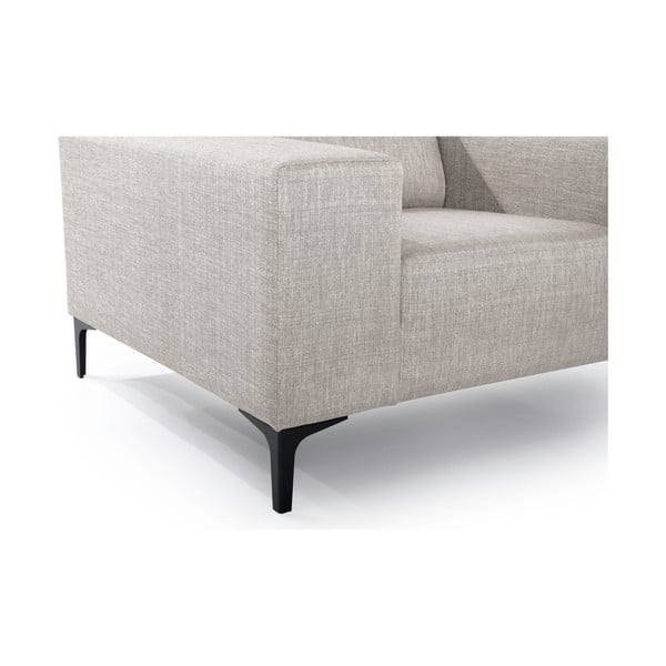 Bež kotna sedežna garnitura Scandic Diva, desni kot-image-4