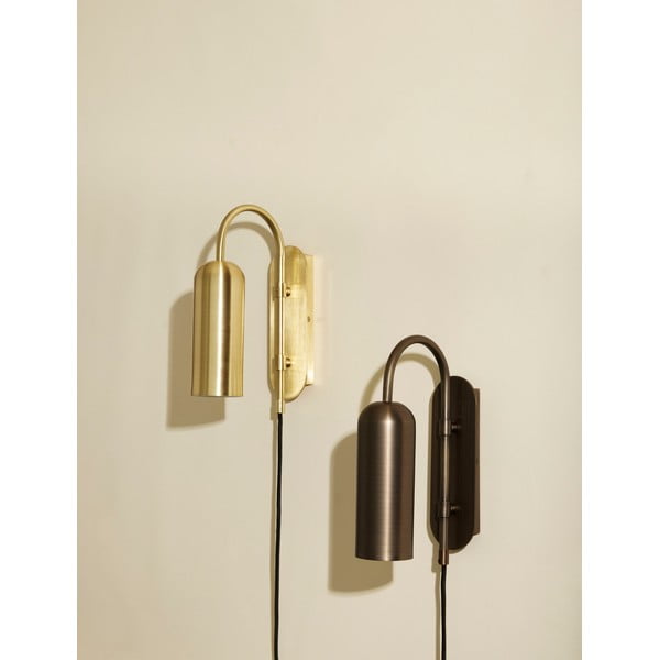 Stenska svetilka v zlati barvi Zenith – Hübsch-image-1