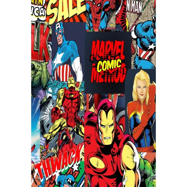 Otroška nedrseča preproga Conceptum Hypnose Superheros, 180 x 280 cm-image-2