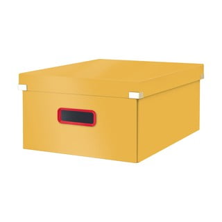 Rumena škatla za shranjevanje Leitz Click&Store, dolžina 48 cm