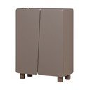 Rjava omarica iz masivnega bora 100x135x45 cm Root – WOOOD
