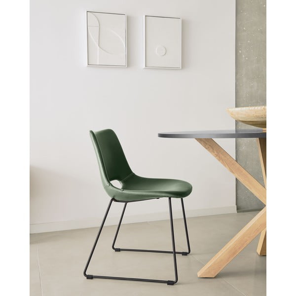 Zelen jedilni stol Kave Home Zahara-image-1